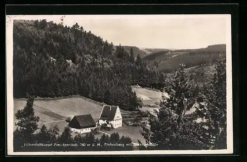 AK Freudenstadt, Finkenberg mit Bärenschlössle