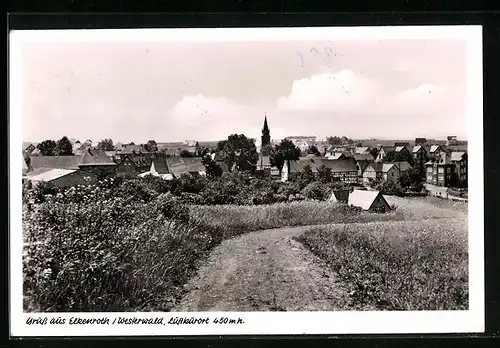 AK Elkenroth /Westerwald, Ortsansicht aus der Ferne