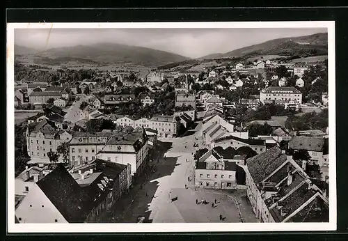 AK Deggendorf /Donau, Ortsansicht aus der Vogelschau