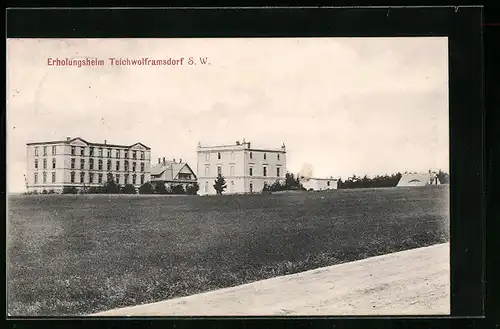 AK Teichwolframsdorf S. W., Erholungsheim