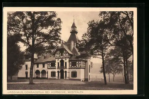 AK Körbecke i. Westfalen, Jagdhaus Conradsruh