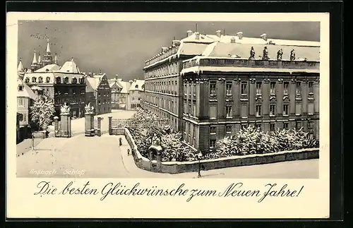 AK Ansbach, Das Schloss im Winter