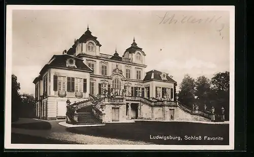 AK Ludwigsburg, Schloss Favorite