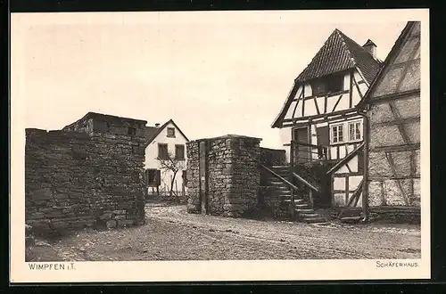 AK Wimpfen i. T., Schäferhaus