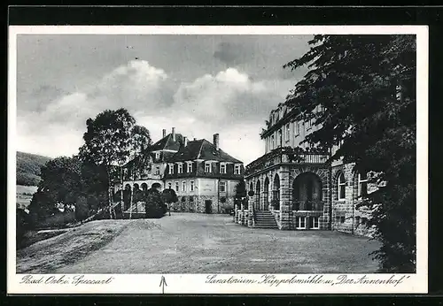 AK Bad Orb im Spessart, Sanatorium Küppelmühle und Der Annenhof