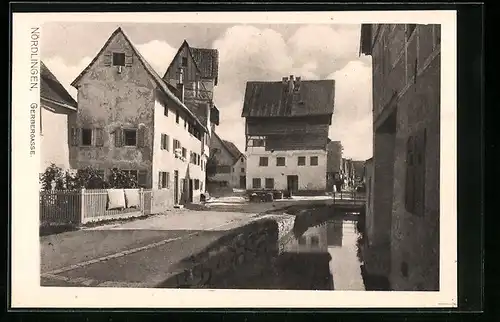 AK Nördlingen, Gerbergasse