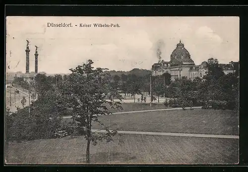 AK Düsseldorf, Kaiser Wilhelm-Park