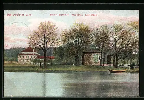 AK Leichlingen, Schloss Eicherhof im bergischen Land