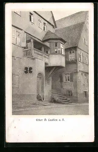 AK Lauffen a. N., Erker im Ort