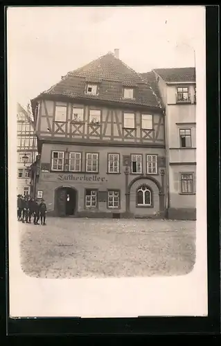 Foto-AK Eisenach, Lutherkeller