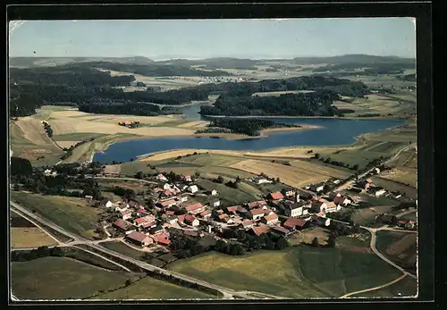 AK Rettenbach über Regensburg, Totalansicht aus der Vogelschau