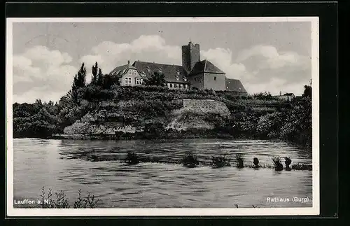 AK Lauffen a. N., Rathaus, Burg