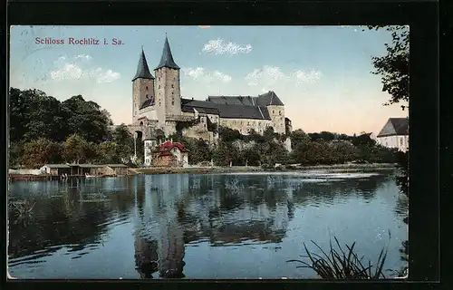 AK Rochlitz i. Sa., Schloss, Wasserseite