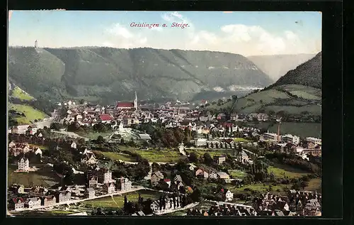 AK Geislingen a. Steige, Totalansicht