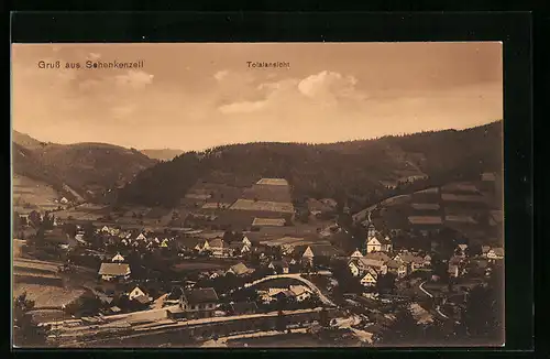 AK Schenkenzell, Totalansicht