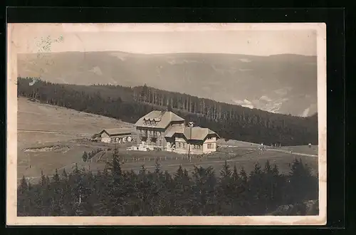 AK Kandel / Schwarzwald, Blick zum Rasthaus