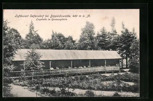 AK Seifersdorf, Liegehalle im Genesungsheim