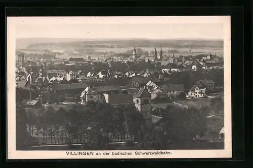 AK Villingen, Gesamtansicht