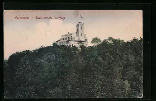 AK Cossebaude, Gasthaus-Etablissement Osterberg