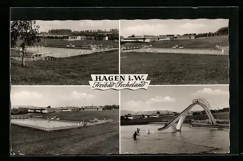 AK Hagen i. W., Freibad Ischeland