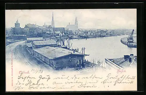 AK Lübeck, Hafen und Stadt