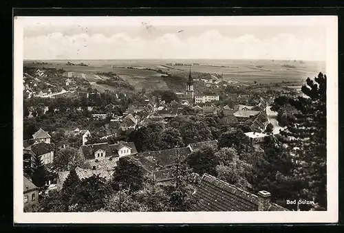 AK Bad Sulza, Totale aus der Vogelschau
