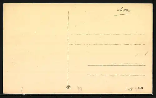 AK Frankfurt a. M., Trierischegasse mit Versicherungsanstalt