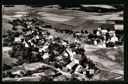 AK Alzen, Ortsansicht vom Flugzeug aus