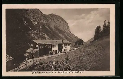 AK Ramsau, Schwarzbachwacht z. Wachterlhöhe