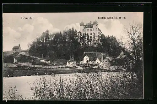 AK Mühlheim, Schloss mit Donautal