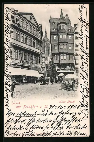 AK Frankfurt a. M., Alter Markt