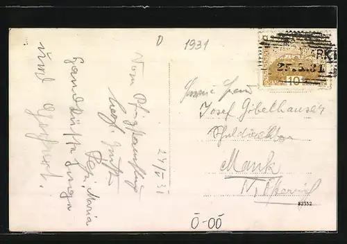 AK Kefermarkt, Totale mit Schloss Weinberg