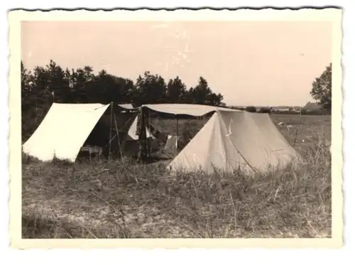 48 Fotografien Ansicht Sonderborg, Zelturlaub, Camping mit Fiat Topolino, Bademode, Windmühle, Klappbrücke, Motorrad