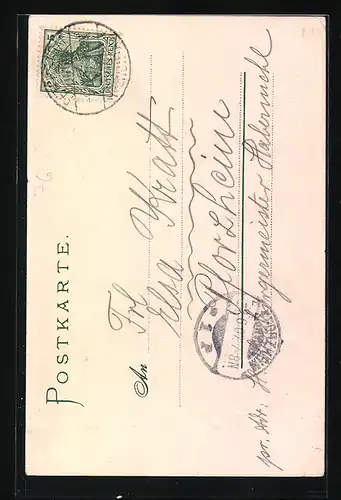 Künstler-AK Bad Griesbach, Renchthal