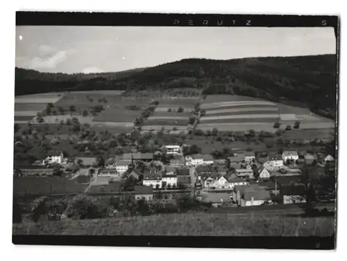 17 Fotografien Ansicht Hobbach, Bahnhof, Gasthaus Spessarter Hof, Schulhaus, Altersheim, Kirche