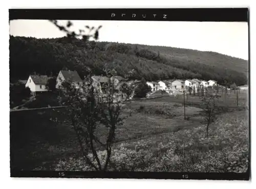 15 Fotografien Ansicht Leidersbach, Schule, Gasthaus zum grünen Tal, Siedlung