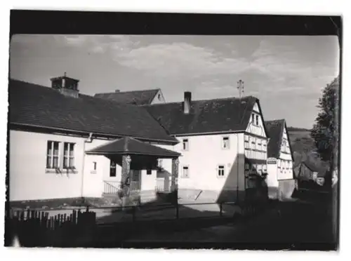 15 Fotografien Ansicht Leidersbach, Schule, Gasthaus zum grünen Tal, Siedlung