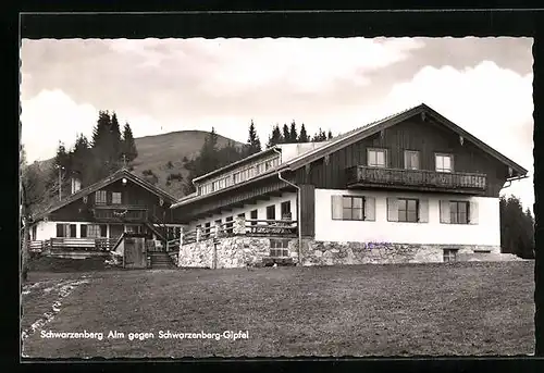 AK Elbach, Gasthof Schwarzenberg-Alm