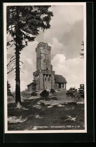 AK Hornisgrinde i. Schwarzwald, Blick auf den Hornisgrinde-Turm