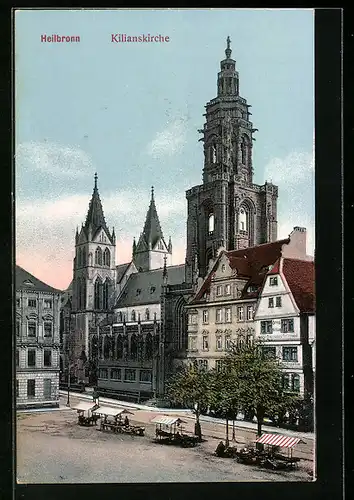 AK Heilbronn, Blick auf die Kilianskirche