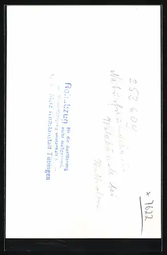 AK Wittichen, Blick auf das Waldhäusle