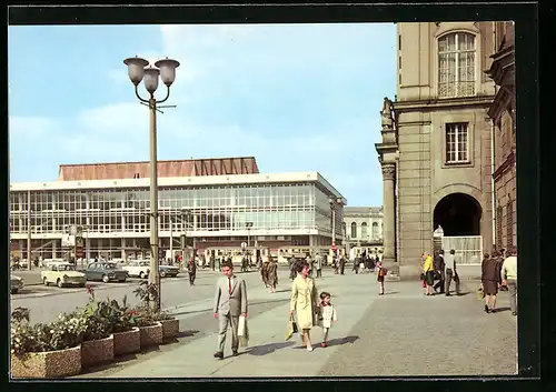 AK Dresden, Altmarkt mit Kulturpalast