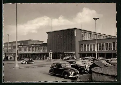 AK Duisburg, Blick auf den Hauptbahnhof