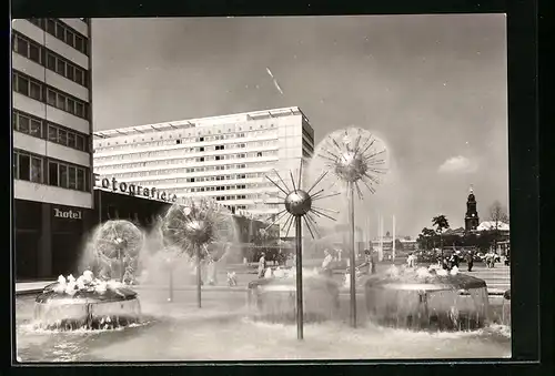 AK Dresden, Gebäude der Prager Strasse