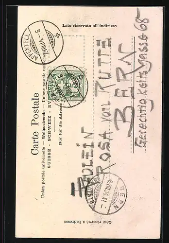 AK Zwei Appenzellerinnen in Trachtenkleidung