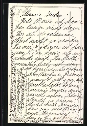 Künstler-AK Zürich, Weinländerin in Tracht