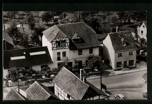 AK Hasenfeld /Eifel, Hotel Heinen aus der Vogelschau