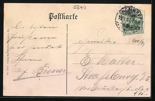 AK Honnef /Rh., Elly-Hölterhoff-Böcking-Stift mit Strasse