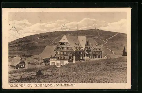 AK Feldberg /Schwarzw., Hotel Feldberger Hof mit Umgebung