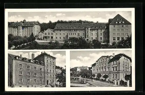 AK Gunzenhausen, Gebäude der Hensoltshöhe